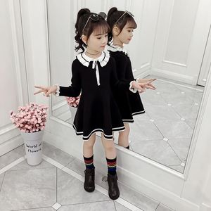 Sukienki dla dziewczynek sukienka księżniczka dla dziewcząt w stylu Preppy School Clothing 8y 12y xxx Rozmiar Piękne ubrania wiosna i jesieni