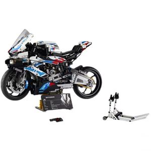 1920pcs M1000RR MOC 42130 Ünlü Motosiklet Şehir Moto Montajlı Yapı Taşları Tuğla Tecchnical Model Oyuncaklar Çocuklar Hediye 220715