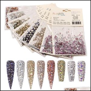 Nagelkonstdekorationer salonghälsa skönhet design trä pp chips ornament xmas halloween blandad dekoration diy julmanikyr tillbehör