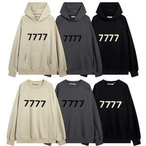 22FW Erkek Tasarımcı Hoodies Streetwear Moda Erkek Kadın Hoodie Yedinci Hoodies Kazak Kış Tişörtü Boyut S-XL