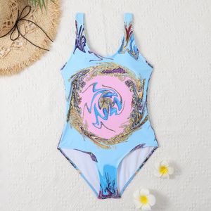 Модный женский купальник, сексуальный купальный костюм для девочек, летние купальники, пляжные бикини, цельный комплект, боди, дизайнерская одежда для плавания, бикини 71421