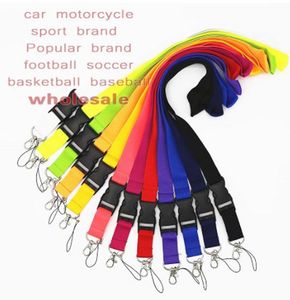 500 styles wholesale new popular! sports Strap Lanyard Keychain Key Chain ID Badge cell phone holder Neck Custom logo