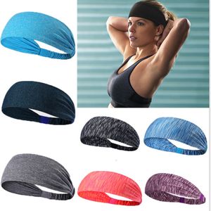 6/9pcs Women's Yoga Sport Sports Atletyczny opaska na prowadzenie sportowej podróży fitness Elastic Wicking Trening Non Slip Multi Headbands