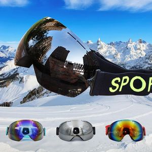 Wholesale utv frame resale online - Outdoor Eyewear Winter Ski Goggles Can Be Equipped With Myopia Frame Snowmobile Glasses Male UV400 Cross Country UTV Competition Sunglasses