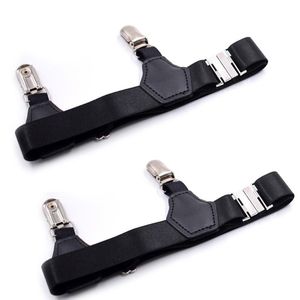 Belts 2Pcs/Set Socks Garters Belt Suspenders Adjustable Non-slip Clips For Men WomenBelts