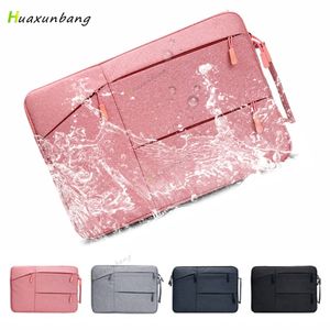 Laptop Bag Sleeve Case 12 13 14 15 Inch For Air Pro M1 iPad Tablet Notebook Computer PC Women Men Waterproof Funna Cover 220629