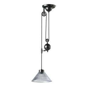 Glass Pulley Dining Room Ceiling Pendant lamp Loft Industrial Bar Counter Hallway hanging light Corridor Chandelier Fixtures