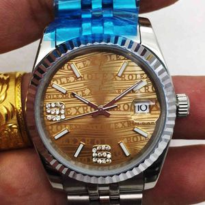 2824 3135 Luxury Watch Es N C Date AAAAA MEN MECHANICAL WATCH Automatisk Tand Platinum Luminous 69 Stone Automaton Swiss varumärke