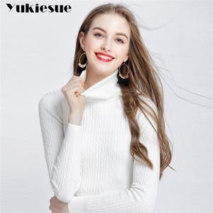 winter Women Sweaters And Pullovers Female Wool Pullover Knitted skiny turtleneck women sweater pull femme hiver jumper 210412