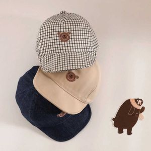 Großhandel Jungen Mädchen Baseball Caps Outdoor Kinder Sonnenblenden Einstellbar Gestickte Cartoon Kinder Sommer Baby Atmungsaktive Hüte