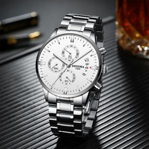 2022 Gold Watch Top Brand Luxury Men смотрит на водонепроницаемые кварцевые наручные часы Relogio Masculino Business Man Watch Gift D4