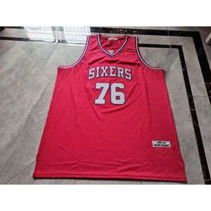 Chen37 Rare Basketball Jersey Men Youth Women Vintage 76 Shawn Bradley 1993-94 High School Size S-5XLカスタム任意の名前または番号