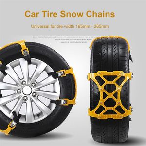 Car Tyre Snow Chain Auto Truck Truck قابل للتعديل الشتاء الطين المضاد للانزلاق المضاد للانزلاق في الطوارئ الأمنية الأمنية