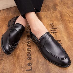 Männer Büro Loafer Männer Kleid Schuhe Italienische Business Schuhe Herren Sapatenis Masculino Chaussures