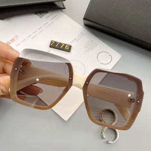 Neue Mode Marke Design Polarisierte Männer Damen Aviator Sonnenbrille Luxus UV400 Gläser Sonnenbrille Polaroid Glas Linsen CL7776