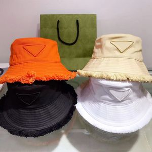 Women Bucket Hat Fashion Wide Brim Sunhat Designer Casquette Summer Canvas Fisher Hats For Woman Mens Beach Hiking Bonnet Beanies Caps Nice