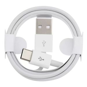 Szybki USB-C 1M 3FT Kable telefonów komórkowych Szybki ładowanie typu C Ładowarka kablowa dla Samsung Galaxy S8 S9 S10 Uwaga 9 Uniwersalne Dane Adapter Dane Telefony Akcesoria