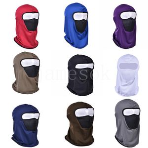 Balaclava cachecol de esqui, capuz para ciclismo, máscara facial completa, proteção solar para motocicleta e poeira, à prova de vento, chapéu de equitação DE312