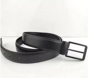 Ceinture Cintura Head Litchi Quiet Belts Tolle Designer-Briefschnalle High-End-Gürtel Herrenleder Glatte Schnallen S