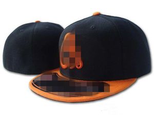 Bonés de beisebol Orioles da moda mais recentes Hip-Hop gorras bones Esporte para homens e mulheres Chapéus ajustados planos H5 aa