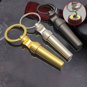 Sublimation Multifunctional Zinc Alloy 3 In 1 Bottle Opener Keychain Outdoor Portable Mini Wine Beer Can Opener Wood Corkscrew Kitchen Tools