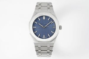 2022 nuovo orologio da uomo di lusso ap15500st quadrante blu argento integrato 4302 movimento meccanico automatico vetro zaffiro diametro 41mm