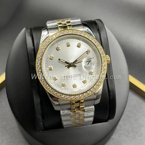 WACKSC - 41mm 36mm rörelse Automatisk Watch Mechanical Mens Womens Bezel rostfritt stål Diamond Lady Waterproof Luminous High Quality 31mm 28mm Watches001