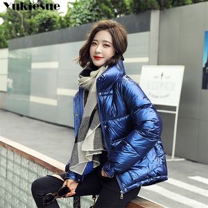 Ny koreansk stil vinterjacka högkvalitativ kappa kvinnor modejackor vinter varm kvinna kläder casual parkas dames 210412
