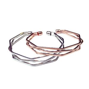 Gold Metal Alloy Arrow Link Chain Twist Bangle New Three Layer Romantic Open Cuff Bangles/Bracelet Set For Women GC966