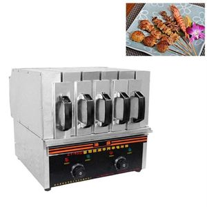 Wholesale Commercial Stainless Steel Smoke- Barbecue Machine Environmental Protection Electric BBQ Grill For Roast Mutton Pork Kebab216A