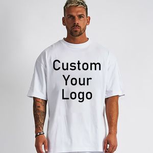 VIP Custom T Shirt Make Your Design Tekst 100% bawełny mężczyzn Kobiet drukowane oryginalny projekt wysokiej jakości prezenty T koszule 220609