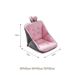 Coussin / oreiller décoratif semi-fermé coussin pour chaise de bureau relief de la douleur coussins épaissis coton confortable jambe lombaire support ba