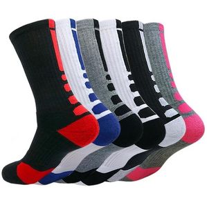 Fashion USA Professional Elite Basketball Socks Long Knee Athletic Sport Socks Men Compressão Térmica Inverno 2022 FY7322 0825
