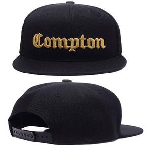 natalizio Ssur Snapback Compton Black Hats Mens Women Fashion Snapback regolabile Caps di alta qualit Cappello C262i