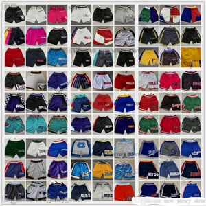 Just Don XS-XXXL Nya Pocket Basket Shorts Fritidssport Hip Pop Byxa Med Fickor Dragkedja Träningsbyxor Baseball Fotboll Andas