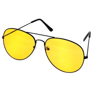 Piloten Nacht Brille großhandel-Sonnenbrille Nachtsicht gelbe Objektiv Lesebrille Vergrößerung für Frauen Männer High Definition Presbyopic Pilot Fahren N5sunglasses