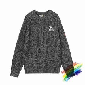 Grey Cavempt Ce Sweater Men Women High Quality Cav Empt Sweaters Knit Sweatshirts T220721