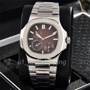 Herren 5 Pin Automatikuhr hohe Qualität Automatikwerk Uhren 904L Edelstahl leuchtende Armbanduhr Geschenke Montre de Luxe