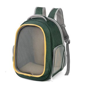 Cat Carriers Crates & Houses Mesh Carrier Bag Breathable Oxford Cloth Expandable Pet Backpack Small Dog Portable Outdoor Travel SuppliesCat