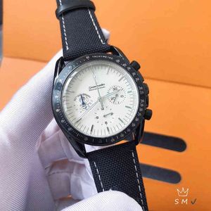 Tag masculino luxo heuer minimalista mecânico analógico data display couro náilon titânio preto grande relógio de pulso