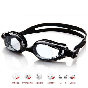 Myopia Nearsighted Corrective Prescription Swimming Goggles (-1.5 to -8.0 Diopters) with Anti Fog and UV Protection Lenses Y220428