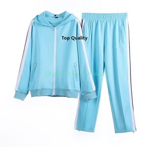 MENS DONNA PALMS Tute Uomo Felpa con cappuccio Felpe con cappuccio Felpe SUITS ANGELS Track SUIT Cappotti Angeles Mans Designer Giacche Pantaloni S