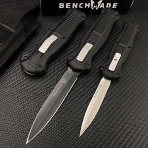 8 моделей Benchmade Неверный нож D2 Стальная обработка EDC Pocket BM42 Автоматическая тактическая выживаемая ножа Mini BM Инструменты