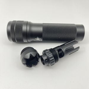 Akcesoria taktyczne tłumik PBS Odeporacja rur przednia CPAK105 74M Renxiang AK Universal Prosty Plug 19mm 14 Odwrotne zęby MD58 Sportowa zabawka na zewnątrz