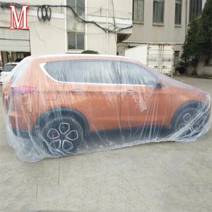 For the Body Plastic car cover Dustproof Rainproof UV resistant Protector2902