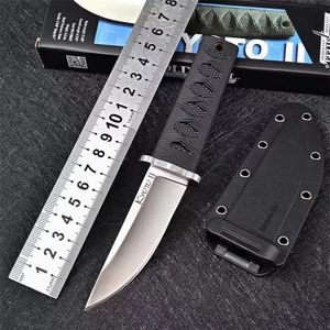 Wholesale self defense knife set for sale - Group buy Newest Cold Steel T KOBUN II Boot Knife Fixed Blade Reinforced Point Kray Ex Handle Secure Ex Sheath Outdoor Cam2483