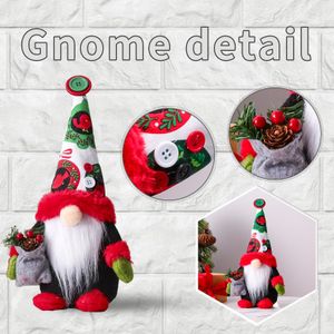 Рождественские украшения трехмерные безликие кукольные карлики гоблинские украшения