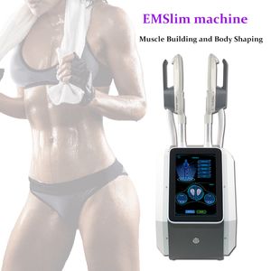 Alta Qualidade 2 Alças EMS EMSLIM Modelo de Muscle Muscle Building Ems Emagrecimento Máquina para Abdômen Fat Burning Beauty Equipamento