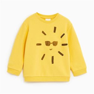 Little maven autumn baby boys brand clothes animal print bus toddler sweatshirts baby boy outfit LJ201216