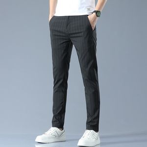 Verão Marca Terno Calças Sweatpants Carga Baggy Calça Homens Roupas Techwear Corredores Coreano Moda Respirável Calças Casuais 220425